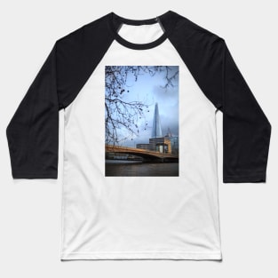 Shard on the London Bridge Baseball T-Shirt